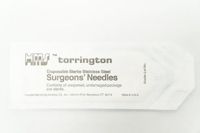 HMS 7-708-2 1/2 Torrington Surgeons Keith Abdominal Ndles Straight Triangle